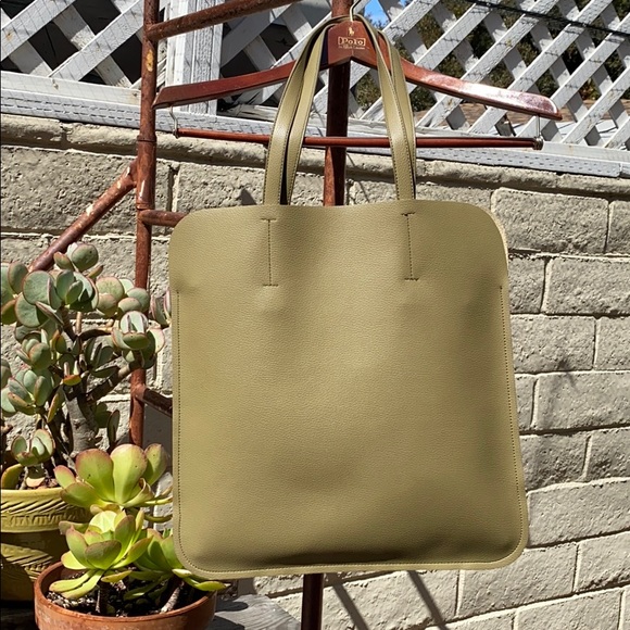 Soda Handbags - Olive Green Vegan Bag with detachable clutch